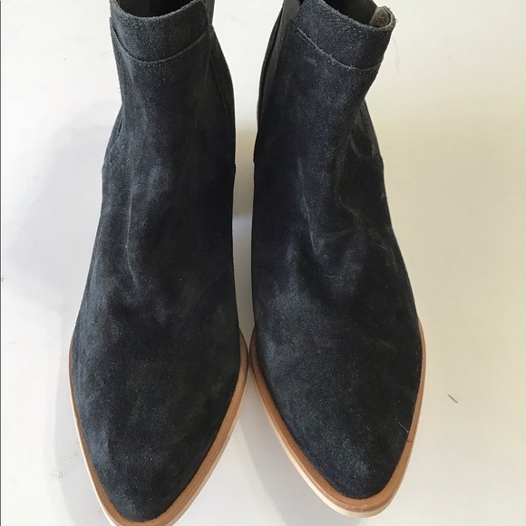 Crepo Black suede Chelsea new without tags booties western festival size 11 - Picture 2 of 5